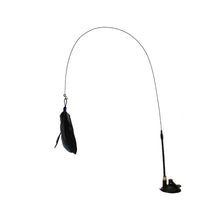 Charger l'image dans la galerie, Jouet Plume pour Chat avec Clochette et ventouse forte