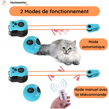 Charger l'image dans la galerie, Jouet interactif télécommandé pour chats – parfait pour les chats en surpoids ou peu actifs -– idée cadeau Noël 🎁