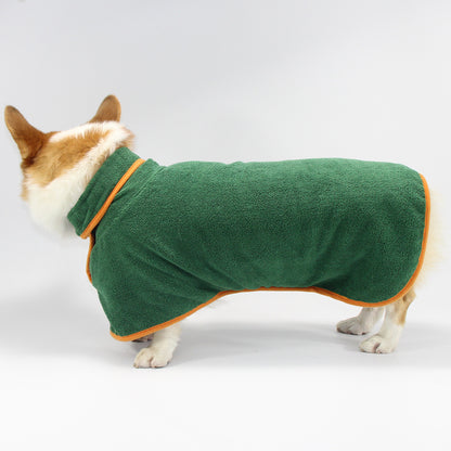 Super Absorbent Pet Bathrobe Towel :The Ultimate Post-Bath Comfort