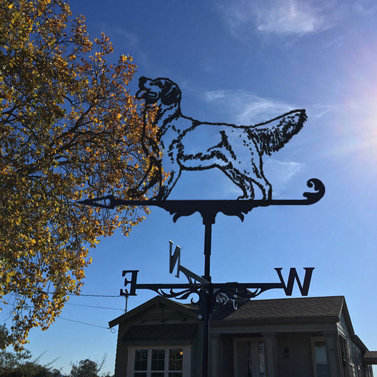 Labrador Retriever Foxhound Design Stainless Steel Weathervane