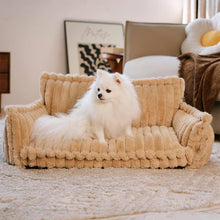Charger l&#39;image dans la galerie, Canapé-lit doux, orthopédique et déhoussable 4 saisons - Pour chiens et chats
