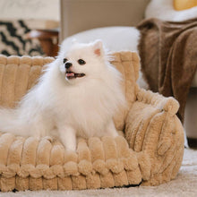 Charger l&#39;image dans la galerie, Canapé-lit doux, orthopédique et déhoussable 4 saisons - Pour chiens et chats
