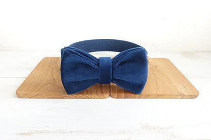 Navy Blue Velvet Set : Adjustable and Customizable