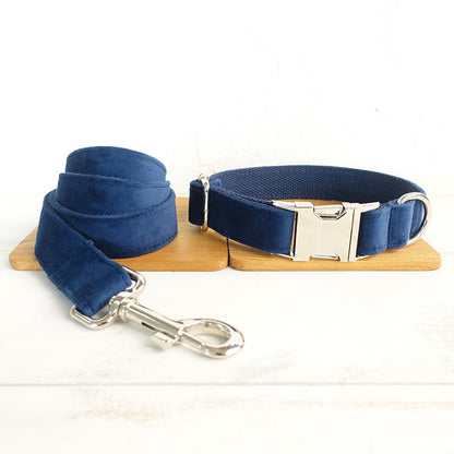 Navy Blue Velvet Set : Adjustable and Customizable