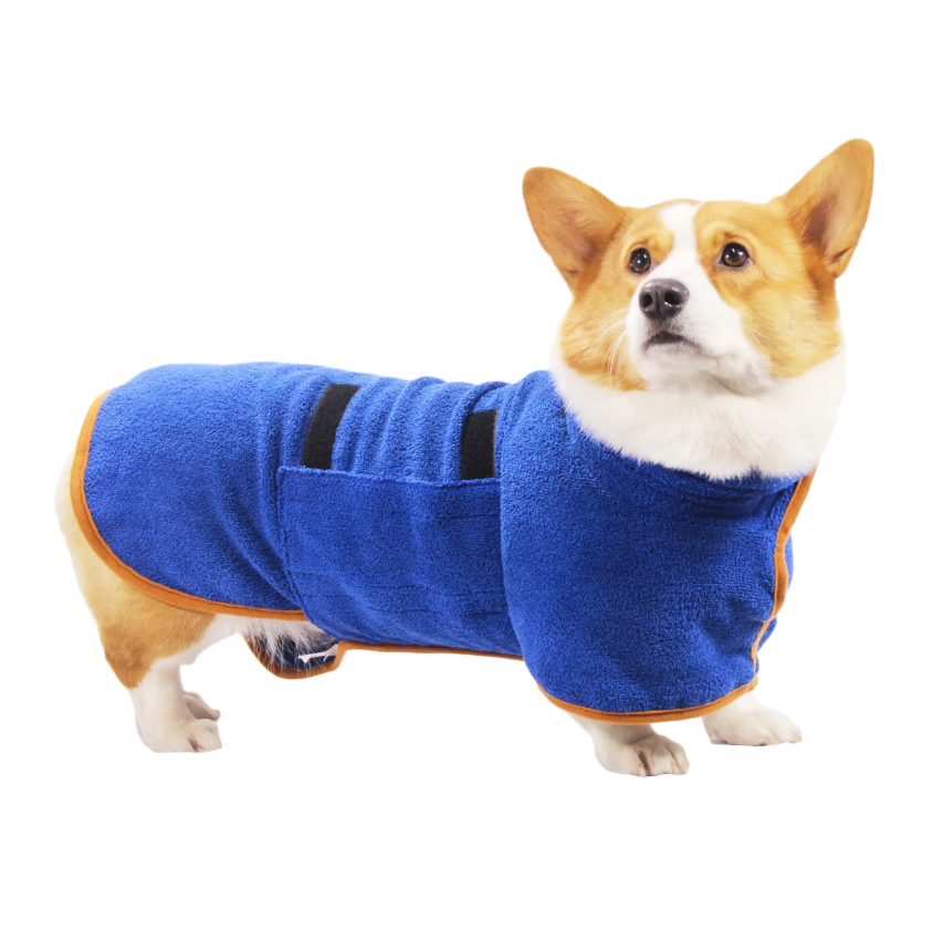 Super Absorbent Pet Bathrobe Towel :The Ultimate Post-Bath Comfort