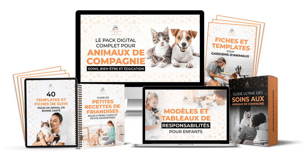 Le Pack complet pour propriétaires d'animaux : Soins, Bien - être et Éducation - Paworangers&Co_FR