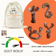 Charger l&#39;image dans la galerie, Collection chewforce pour chiens : Jouets à mâcher saveur Bœuf et ultra-résistants
