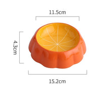 Charger l&#39;image dans la galerie, Gamelle en Céramique pour Chat – Design Fruité, Anti-basculement et Facile à nettoyer
