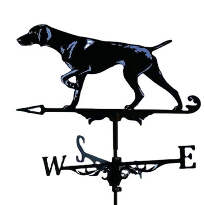 Labrador Retriever Foxhound Design Stainless Steel Weathervane