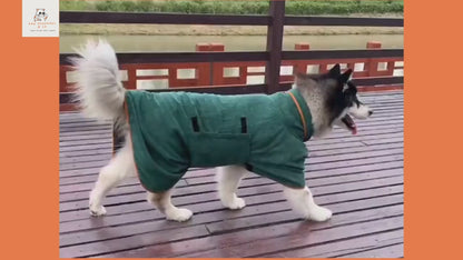 Super Absorbent Pet Bathrobe Towel :The Ultimate Post-Bath Comfort